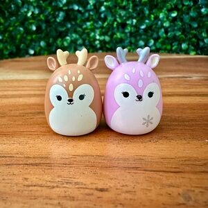 Squish-a-longs by Squishmallows Deer Bundle